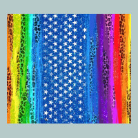 Lgbtq+ Pride American Flag Tumbler Heavy Core Tee | Teevron