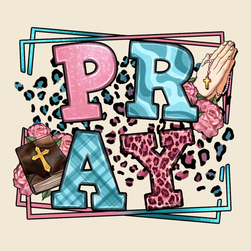 Pray Leopard Frame Ladies Tee by LillyAllenDesigns | Teevron