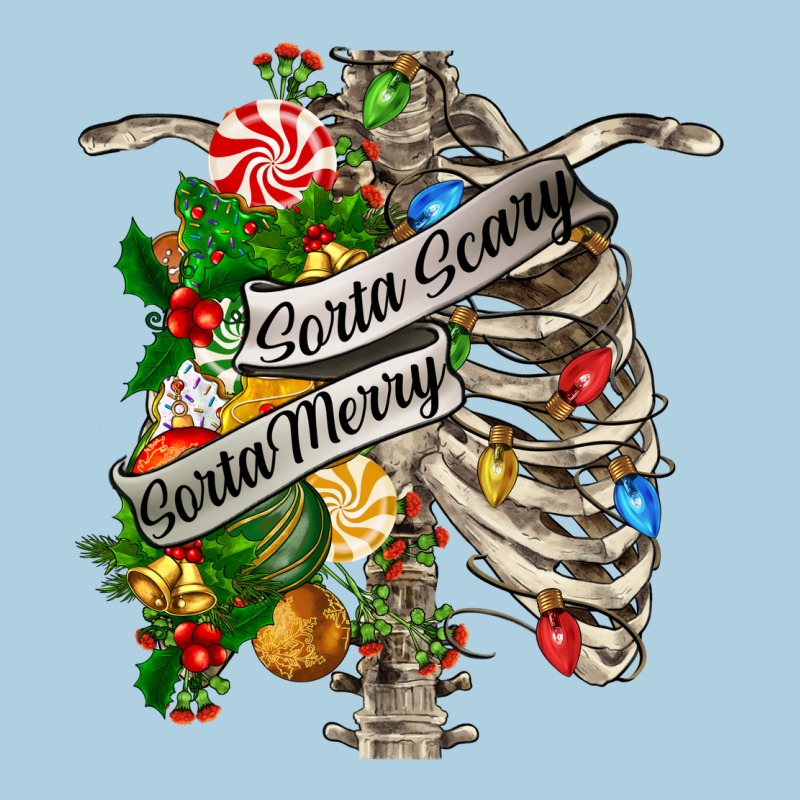 Sorta Merry Sorta Scary Chest Premium Hoodie by FaDigitalArtStudio | Teevron