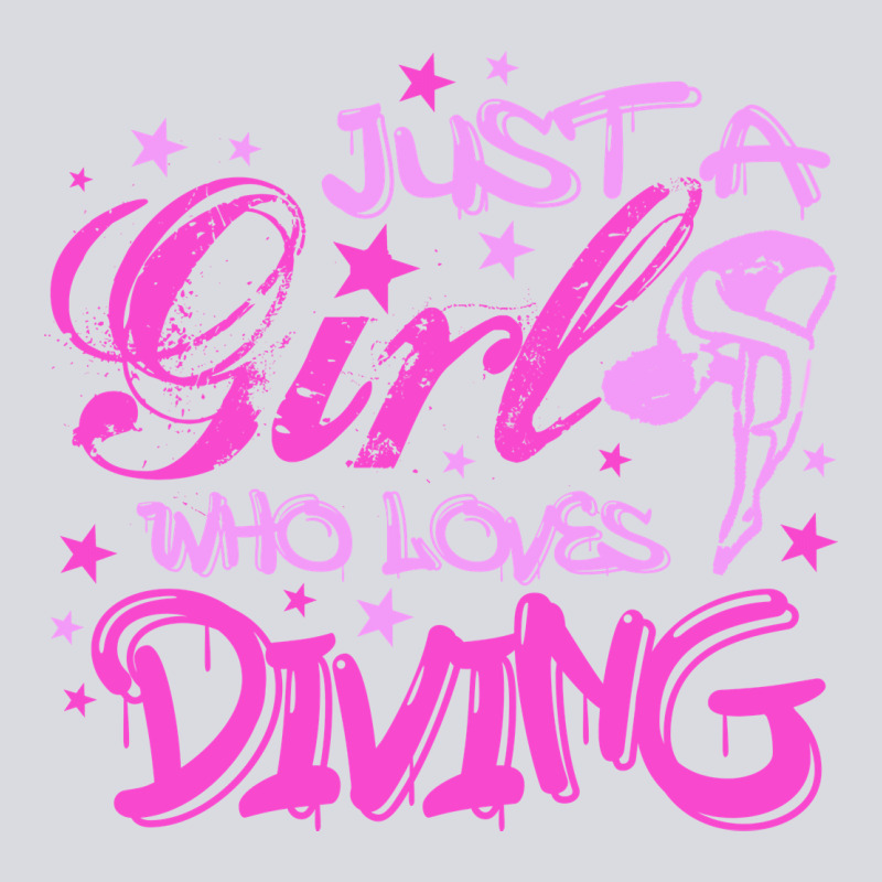Funny Springboard Diving Quote Diver Gift For Love Girl Zipper Hoodie by lanVoArt | Teevron