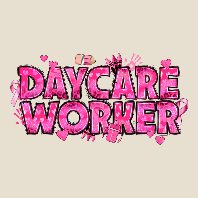 Breast Cancer Daycare Worker Urban Heavy Tee by texasbilliewilder | Teevron