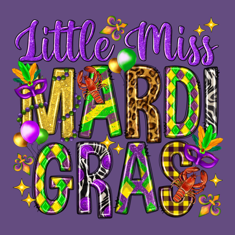 Little Miss Mardi Gras Hjf Vintage Hoodie by HowdyJamesFarm | Teevron