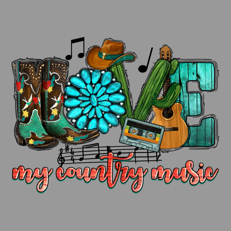 Western Love My Country Music Vintage Hoodie by HowdyJamesFarm | Teevron