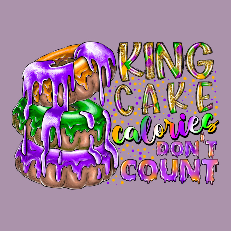 King Cake Calories Dont Count Heavyweight Hoodie by RacoonDesign | Teevron