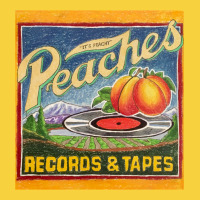 Peaches Records And Tapes Premium Sweatshirt | Teevron