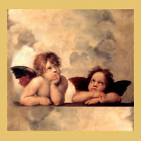 Hot Trend Angels Raphael Cupid Cherubs Art Valentine Angel Premium Sweatshirt | Teevron