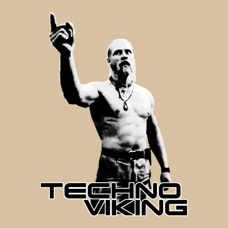 Techno Viking Heavyweight Hoodie by lanVoArt | Teevron