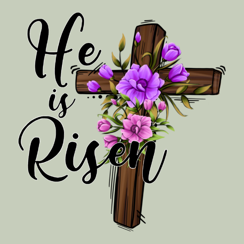He Is Risen Matthew 28 6 Long Sleeve Tee by Jasminsmagicworld | Teevron