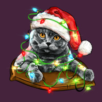 Christmas Scottish Fold Cat Premium Tee | Teevron