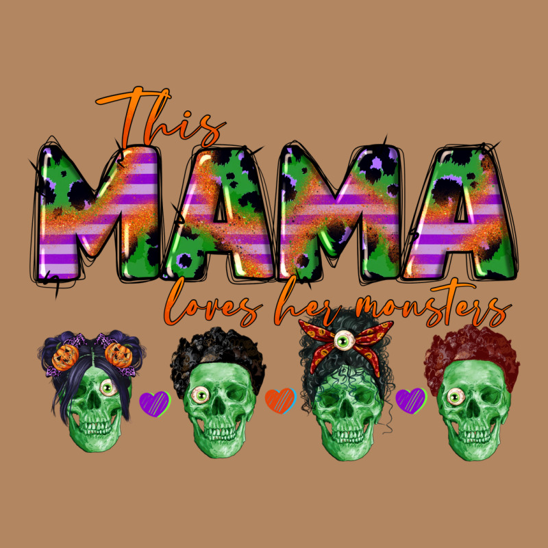 Personalized This Mama Loves Her Monsters Long Sleeve Tee by CowGirlArtShop | Teevron