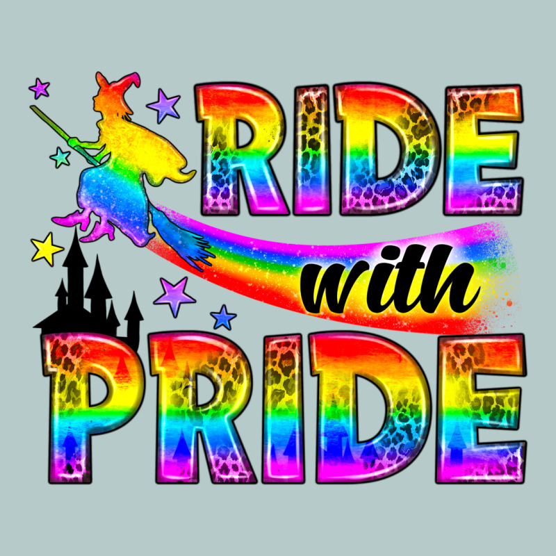 Western Lgbtq+ Ride With Pride Heavy Core Tee by BundleAndBundleShop | Teevron