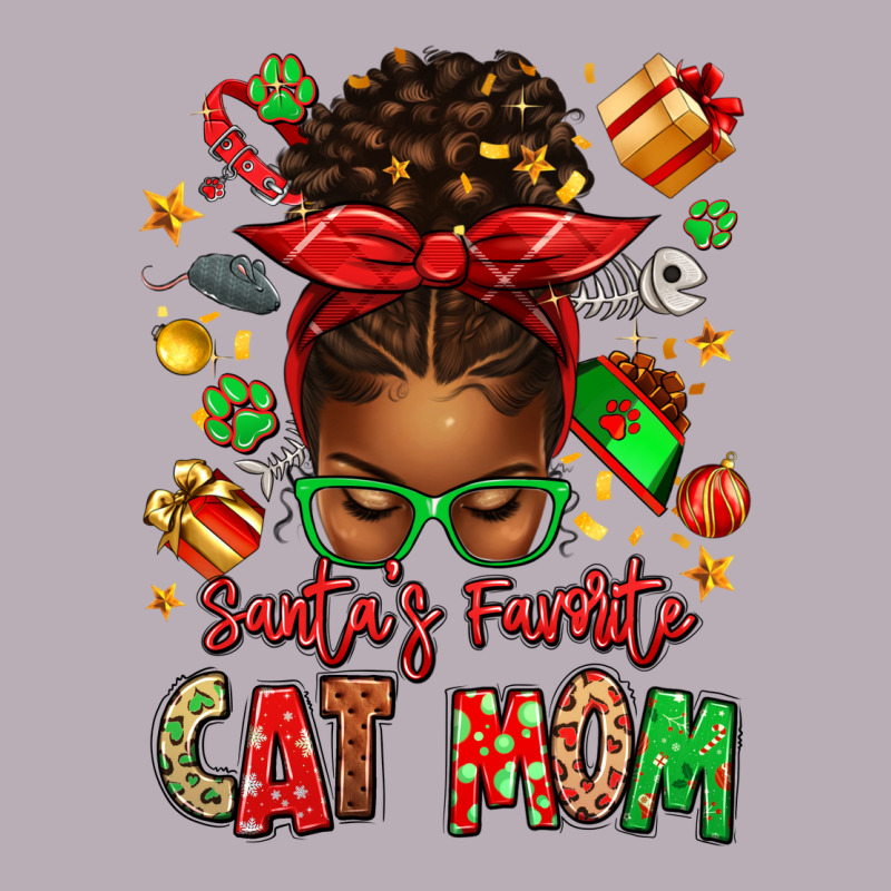 Santas Favorite Cat Mom Vintage Tee by texasbilliewilder | Teevron