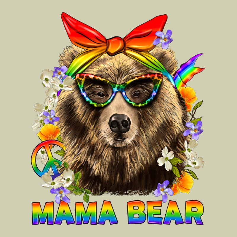 Mama Bear Pride Lgbtq+ Heavy Core Tee by BundleAndBundleShop | Teevron