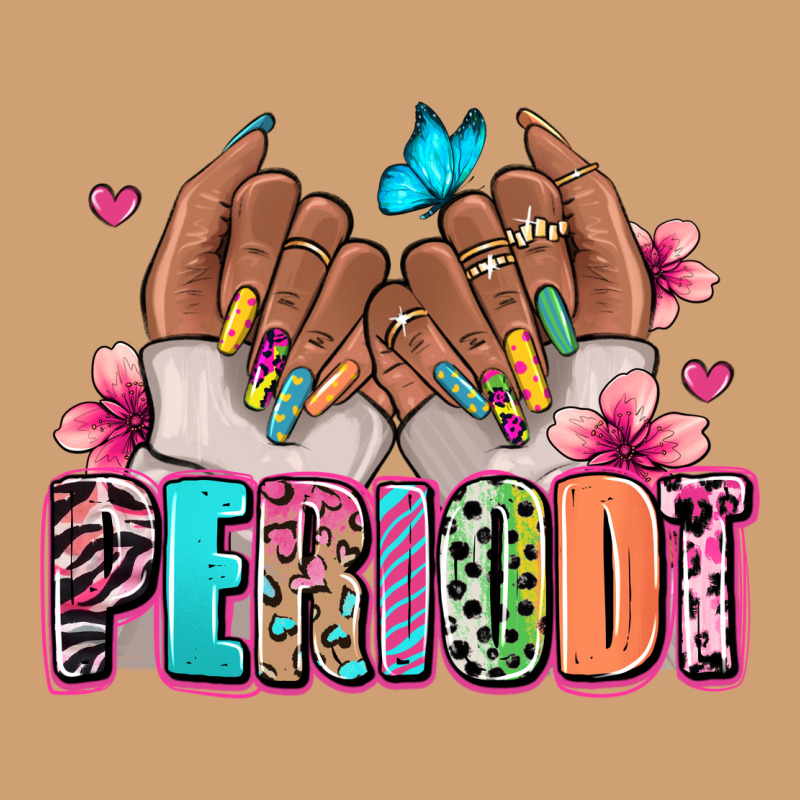 Periodt Afro Woman Nail Art Vintage Tee by RanaPortraitStore | Teevron