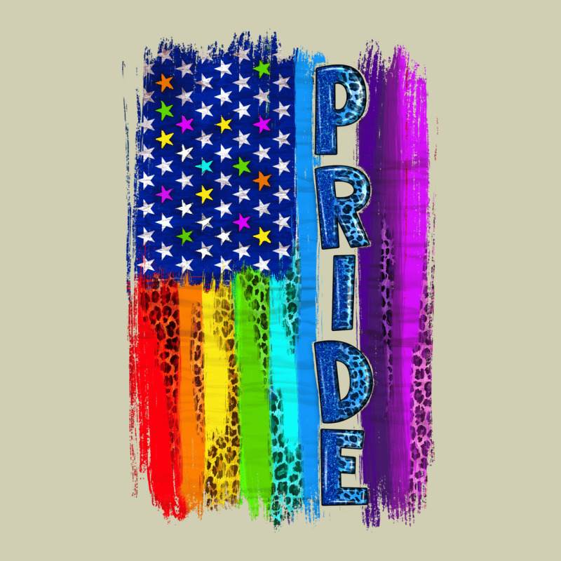 Pride Lgbtq+ American Flag Heavy Core Tee by BundleAndBundleShop | Teevron