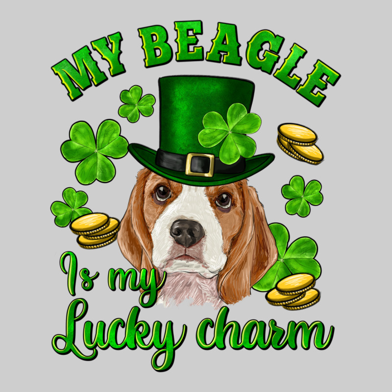 St.patricks Day My Beagle Is My Lucky Charm Premium Tee by RanaPortraitStore | Teevron