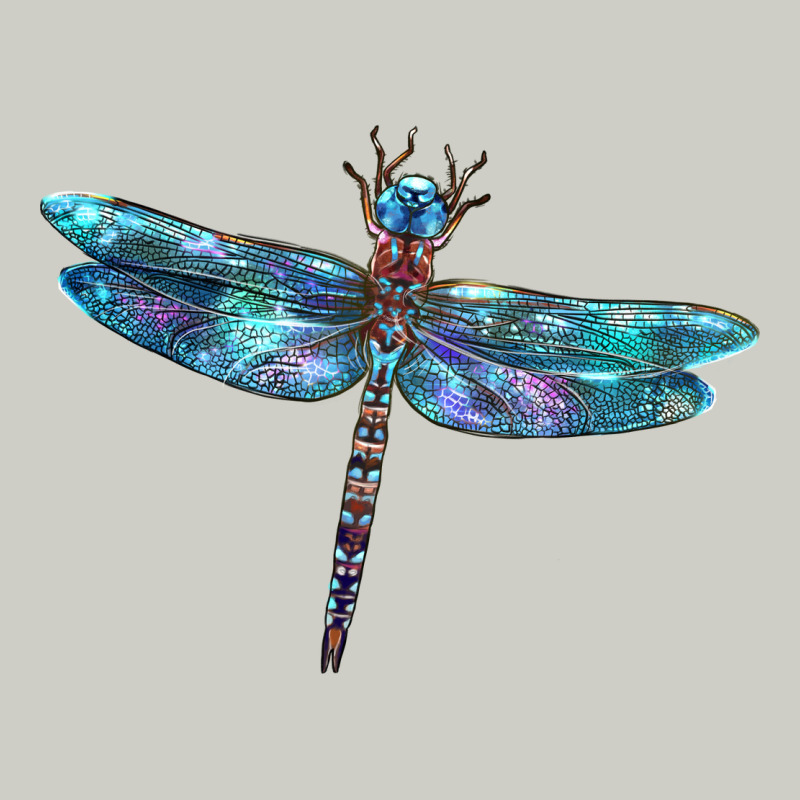 Blue Dragonfly Heavyweight Hoodie by LillyAllenDesigns | Teevron