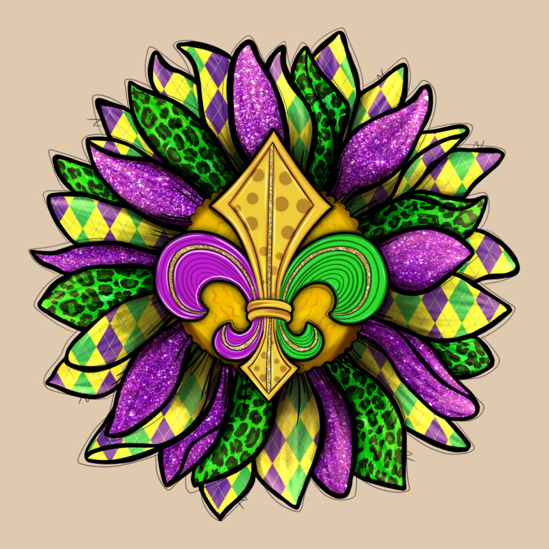 Mardi Gras Sunflower Heavyweight Sweatshirt by BundleAndBundleShop | Teevron