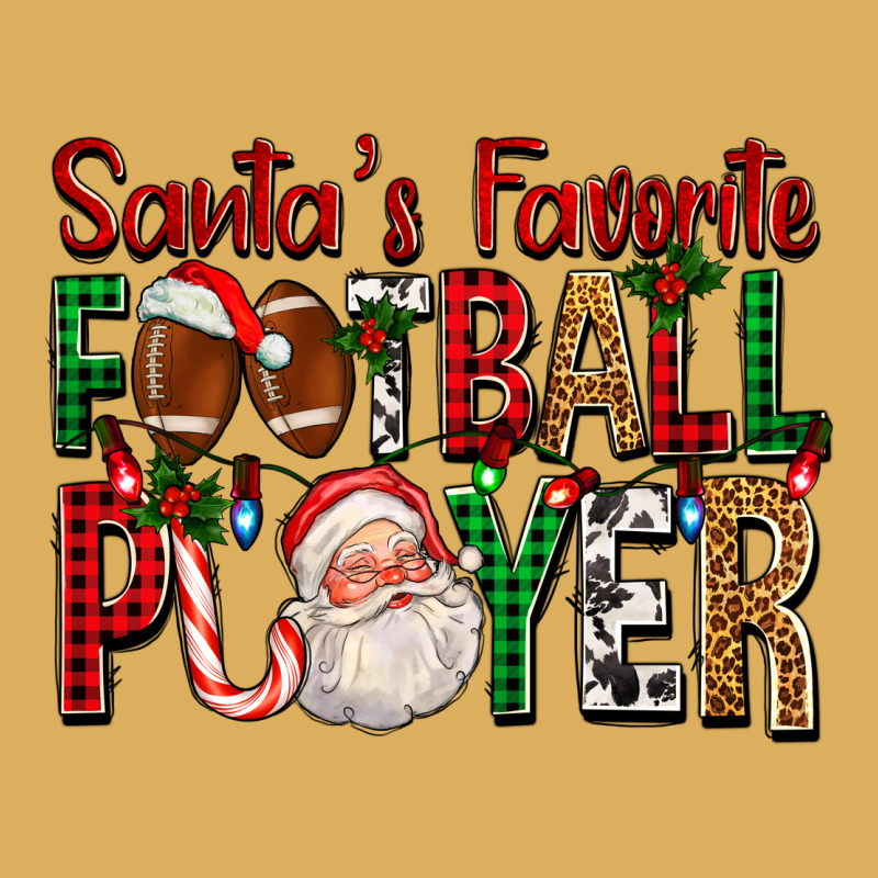 Santa's Favorite Football Player For Christmas Premium Hoodie by FaDigitalArtStudio | Teevron