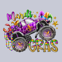 Mardi Gras Monster Truck Heavyweight Hoodie | Teevron