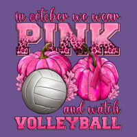 In October We Wear Pink And Watch Volleyball Vintage Tee | Teevron