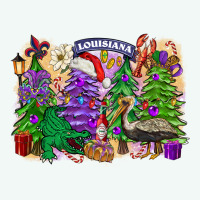Christmas Louisiana Mardi Gras Trees Premium Hoodie | Teevron