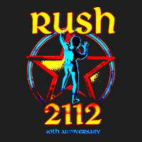 Rush Blue Starman 2112  40th Anniversary Classic Tee | Teevron