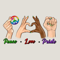 Peace Love Pride Heavy Core Tee | Teevron