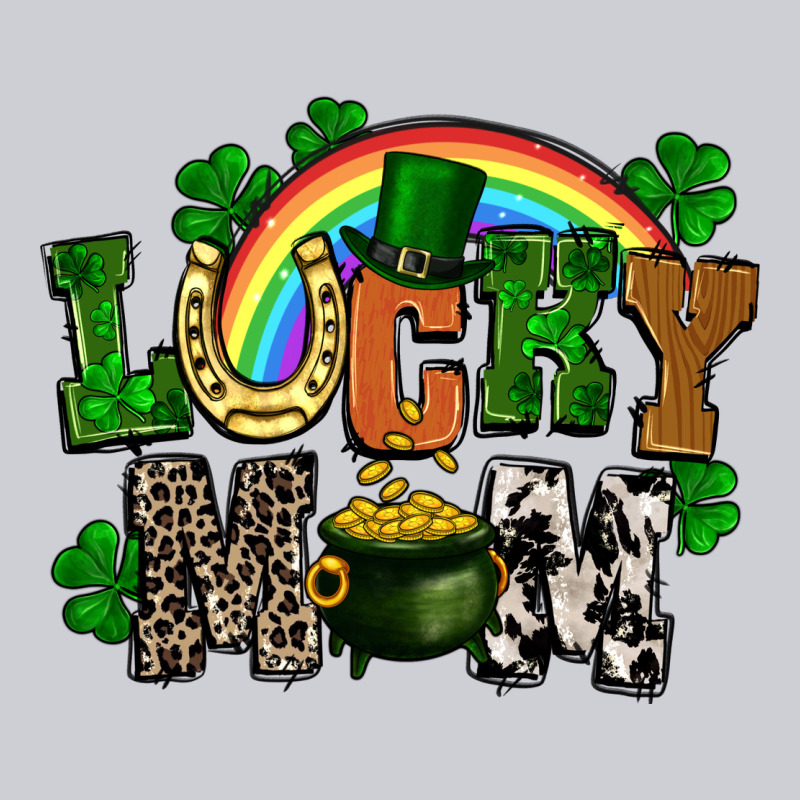 Lucky Mom St. Patricks Day Heavyweight Sweatshirt by FaDigitalArtStudio | Teevron