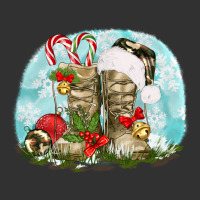 Army Boots Christmas Urban Heavy Tee | Teevron