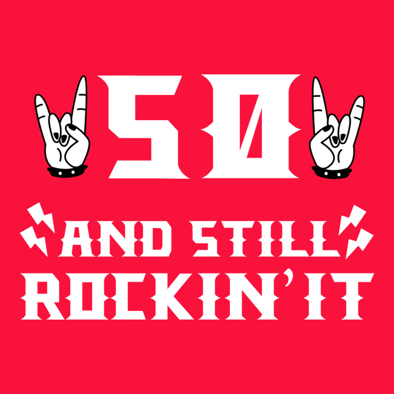 50 Birthday Rock Whitw Classic Tee by Bettercallsaul | Teevron