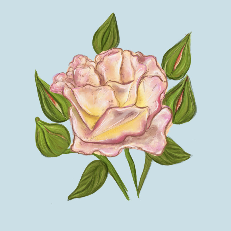 Life's Little Pleasures Rose Ladies Tee by LillyAllenDesigns | Teevron