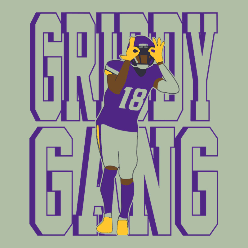 Justin Jefferson -griddy Gang Urban Heavy Tee by lanVoArt | Teevron