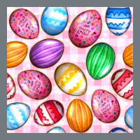 Easter Eggs Seamless Pattern Heavyweight Sweatshirt | Teevron
