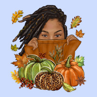 Fall With Black Girl Urban Heavy Tee | Teevron