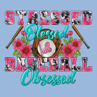 Stressed Blessed & Baseball Obsessed Premium Hoodie | Teevron
