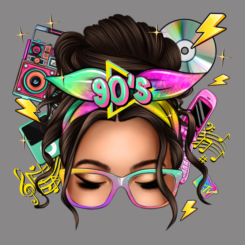 90s Messy Bun Vintage Tee by texasbilliewilder | Teevron