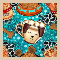 Dog Coffee Cups And Food Container With Cowhide Seamless Pattern Bbs Heavyweight Sweatshirt | Teevron
