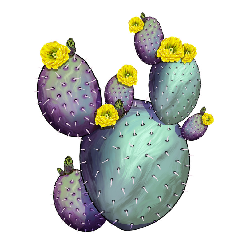 Opunthia Santa Rita Cactus Ladies Tee by LillyAllenDesigns | Teevron