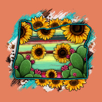 Oregon Map Sunflower Cactus Serape Classic Tee | Teevron