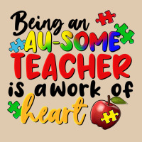 Being An Au Some Teacher Is A Work Of The Heart Heavyweight Sweatshirt | Teevron