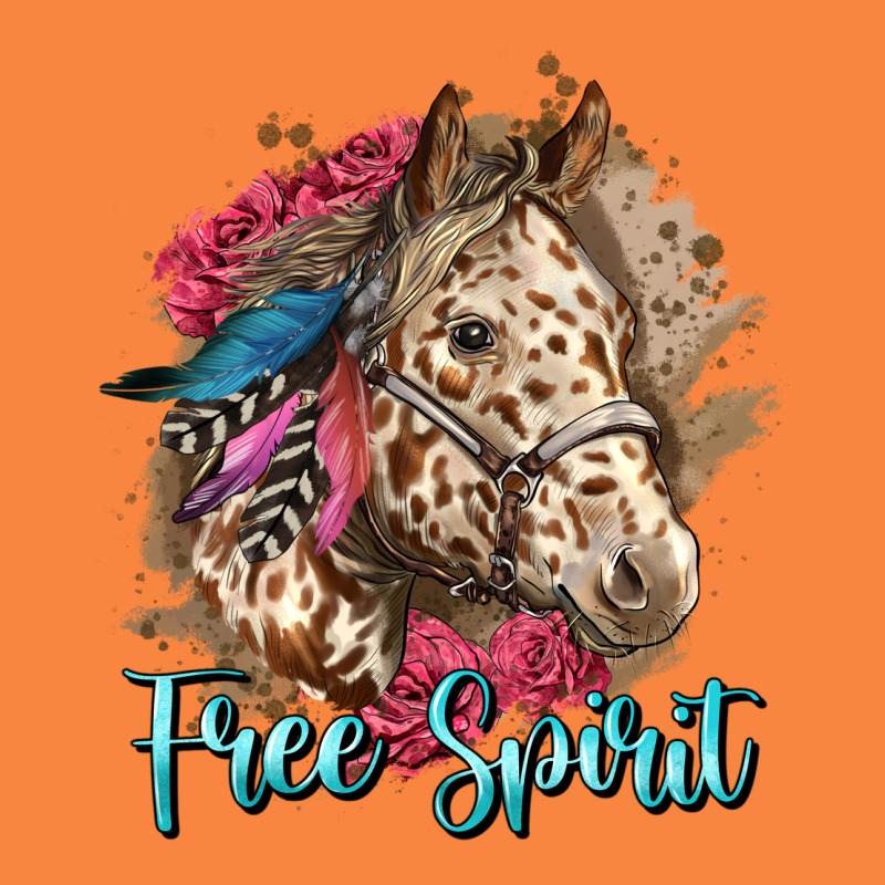 Free Spirit Appaloosa Horse Premium Sweatshirt by LillyAllenDesigns | Teevron