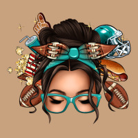 American Football Messy Bun Vintage Tee | Teevron