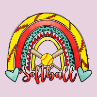Softball Rainbow Ladies Tee | Teevron