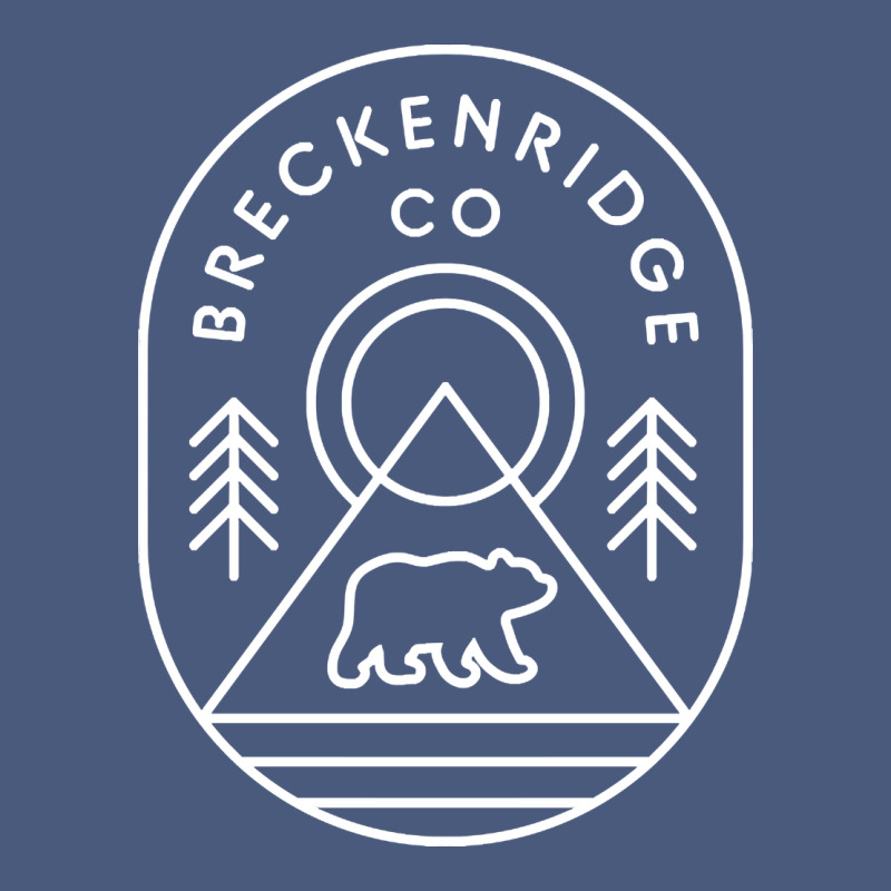 Breckenridge Colorado Bear Mountains Trees Hiking Vintage Hoodie by lanVoArt | Teevron