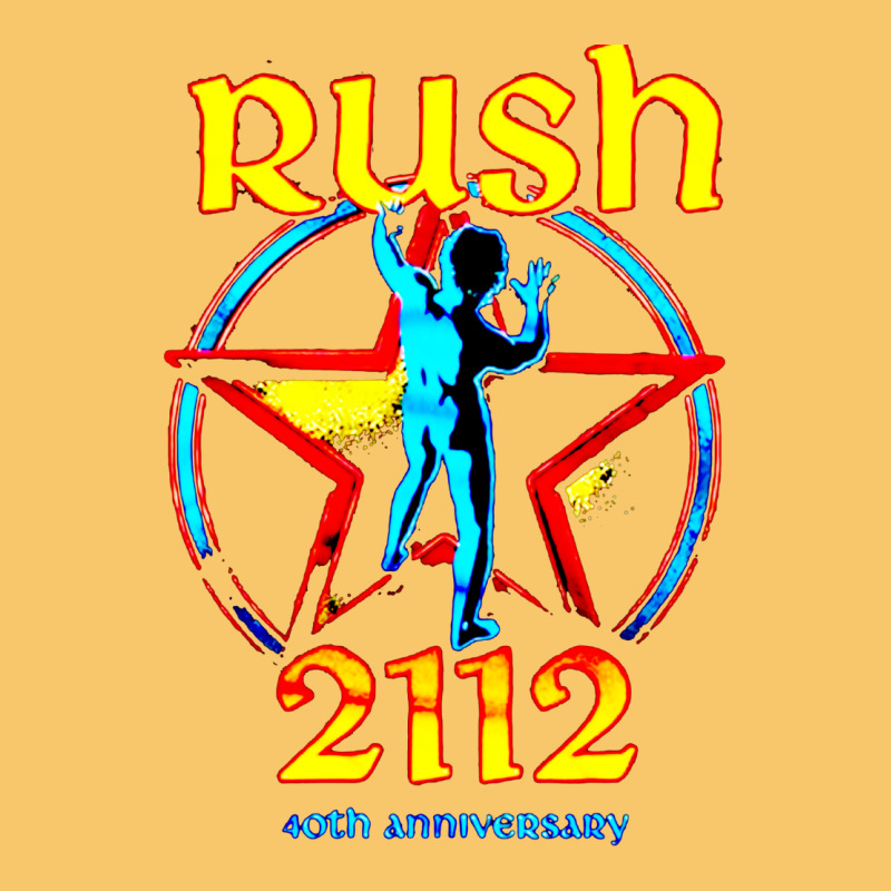 Rush Blue Starman 2112  40th Anniversary Vintage Hoodie by lanVoArt | Teevron