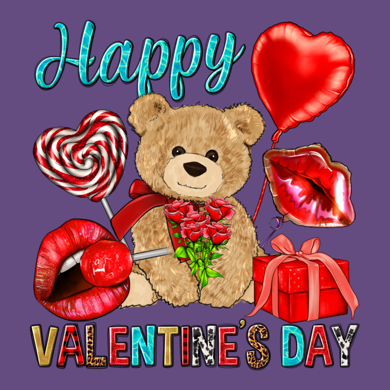 Happy Valentines Day Valentine's Day Vintage Hoodie by HowdyJamesFarm | Teevron