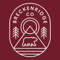 Breckenridge Colorado Bear Mountains Trees Hiking Zipper Hoodie | Teevron