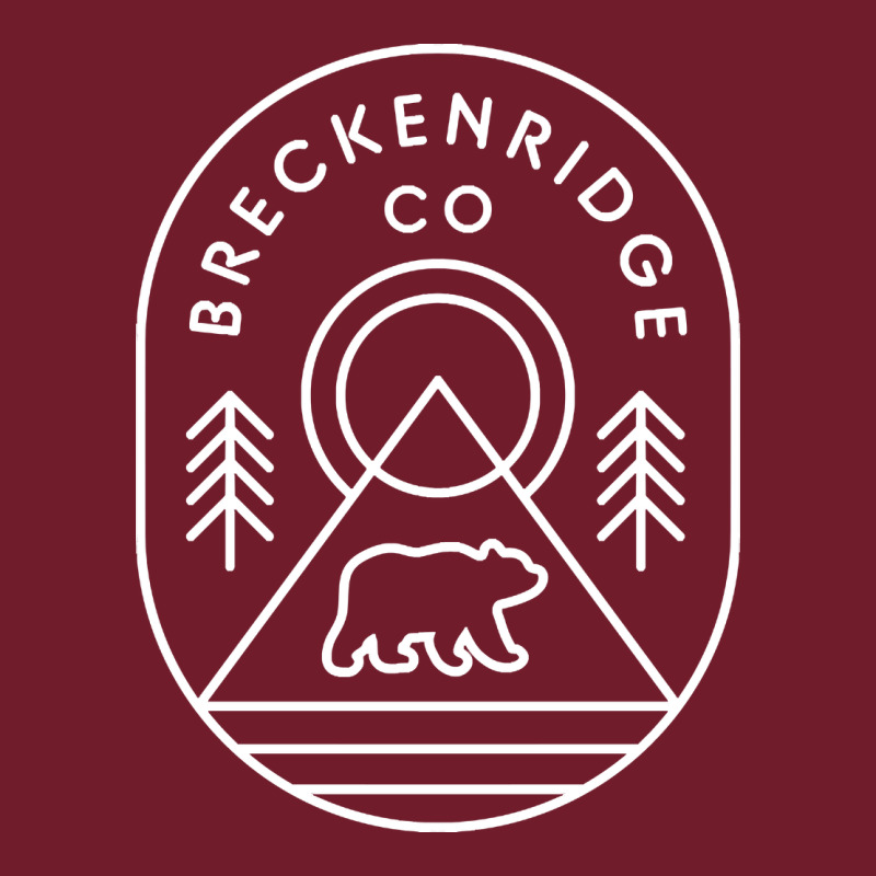 Breckenridge Colorado Bear Mountains Trees Hiking Zipper Hoodie by lanVoArt | Teevron