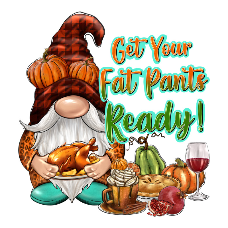 Get Your Fat Pants Ready Urban Heavy Tee by NancyCooperArtShop | Teevron